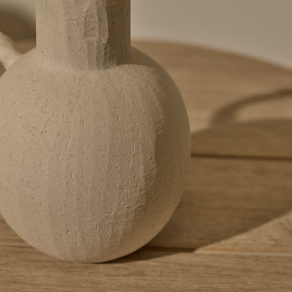 Bayswater 20cm Ceramic Jug - Beige - Laura James