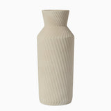 Bayswater 35cm Ceramic Vase - Beige - Laura James