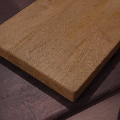 Beenham 50cm Rectangular Wooden Serving Board - Almond Brown