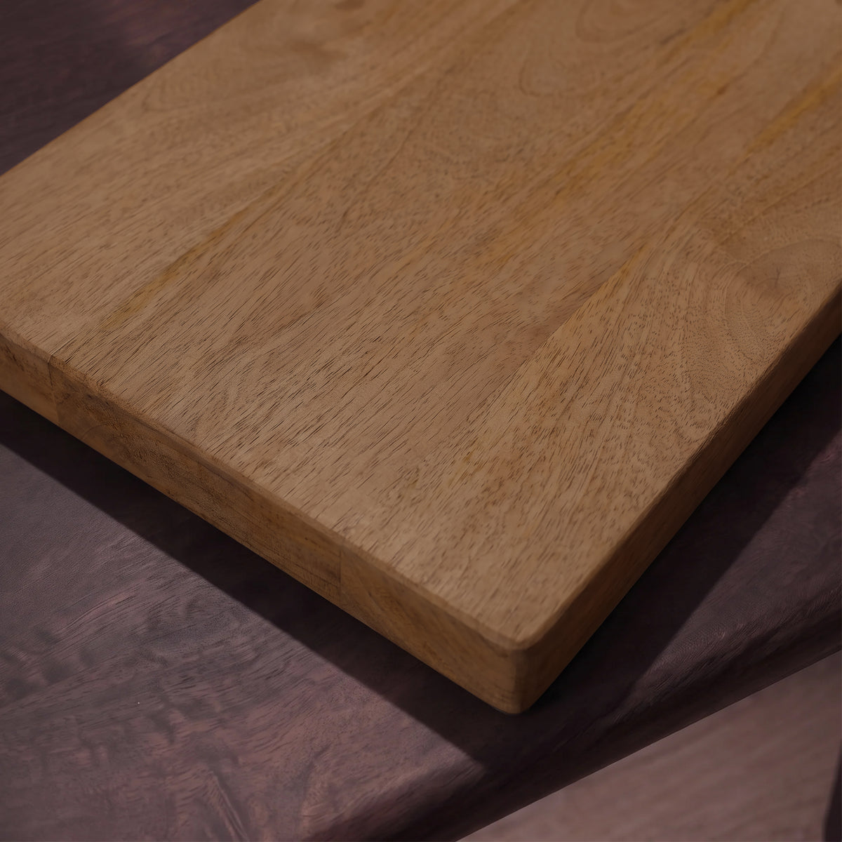 Beenham Wooden Serving Boards - Set of 2 - Almond Brown Mango Wood