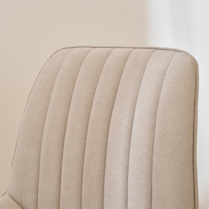 Bella Soft Beige Bar Stool - Whitewash Legs - Laura James 