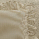 Belleville 35 x 55cm Acrylic Cushion Cover - Sand Stripe - Laura James