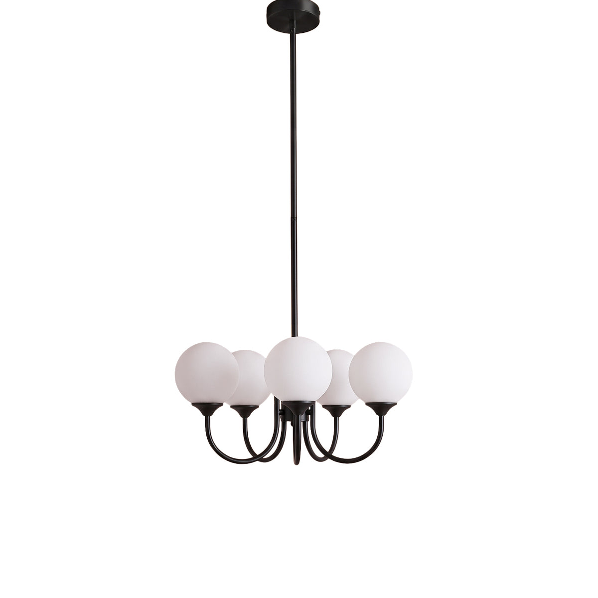 Bexley 50cm 5 Bulb Chandelier - Brushed Bronze
