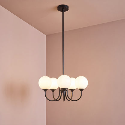 Bexley 50cm 5 Bulb Chandelier - Brushed Bronze