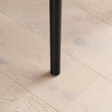 Freya Grey Velvet Dining Chairs - Set of 2 - Black Oak Legs

