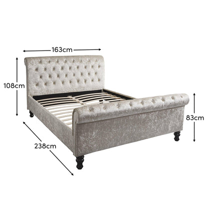 Blenheim King Bed Champagne - Laura James