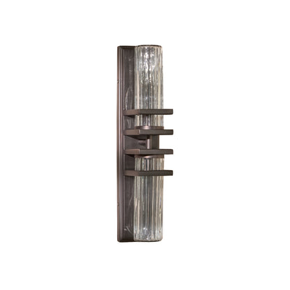 Boscastle 40cm IP44 Wall Light - Black Bronze - Laura James 