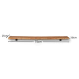 Bosco 75cm Wall Shelf - Natural Acacia - lAURA jAMES 