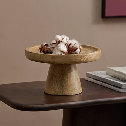 Boswell 28cm Tray - Chalked Mango Wood
