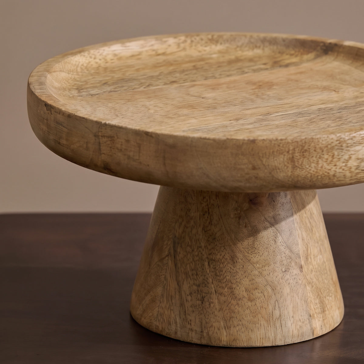 Boswell 28cm Tray - Chalked Mango Wood