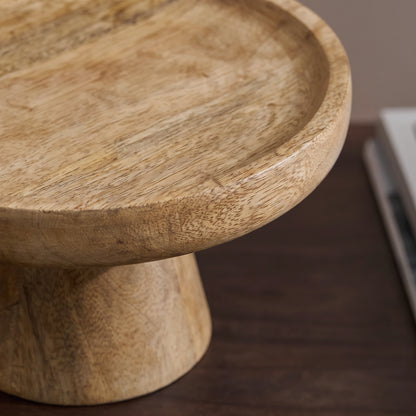 Boswell 28cm Tray - Chalked Mango Wood