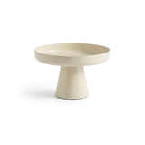 Boswell 30cm Footed Tray - Oatmeal Metal - Laura James 