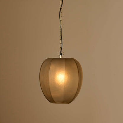 Bray 35cm Glass Pendant Light - Driftwood - Laura James
