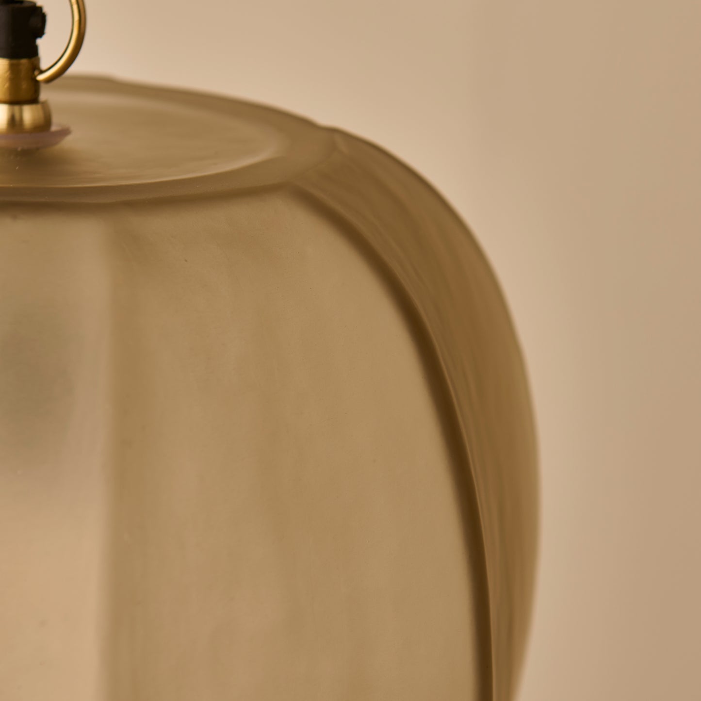 Bray 35cm Glass Pendant Light - Driftwood - Laura James