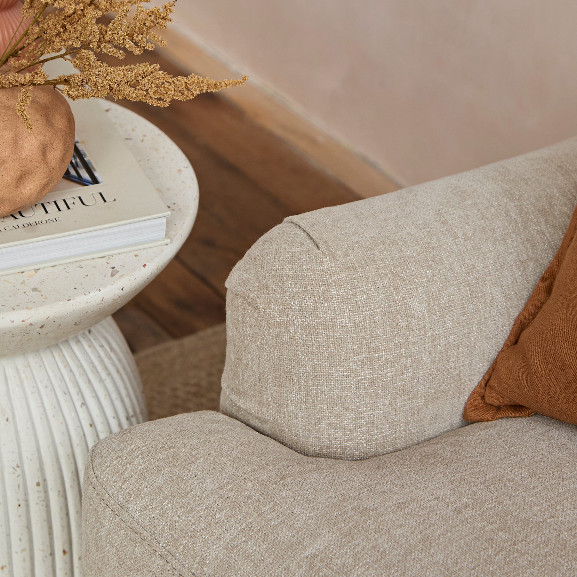 Brea_180cm_Sofa_Bed_Mink_Taupe_with_Whitewash_Oak_Legs-1 - Laura James