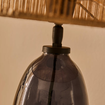 Breamore_30cm_Glass_Table_Lamp_Base_Dark_Grey-3 - Laura James
