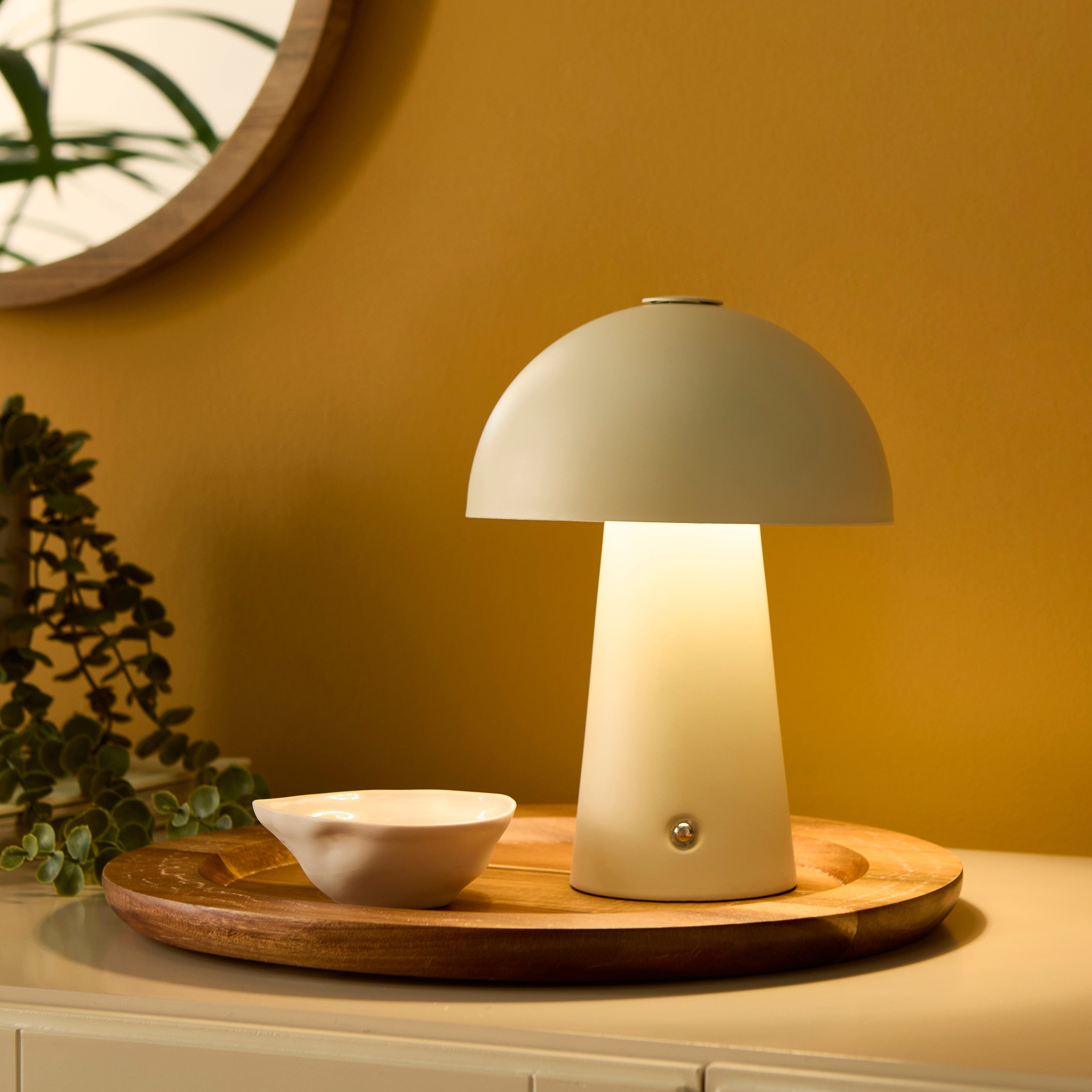 Brockhill Rechargeable Lamp - Clay – Laura James