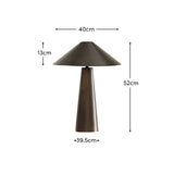 Brockhill 51cm Metal Table Lamp - Bronze - Laura James