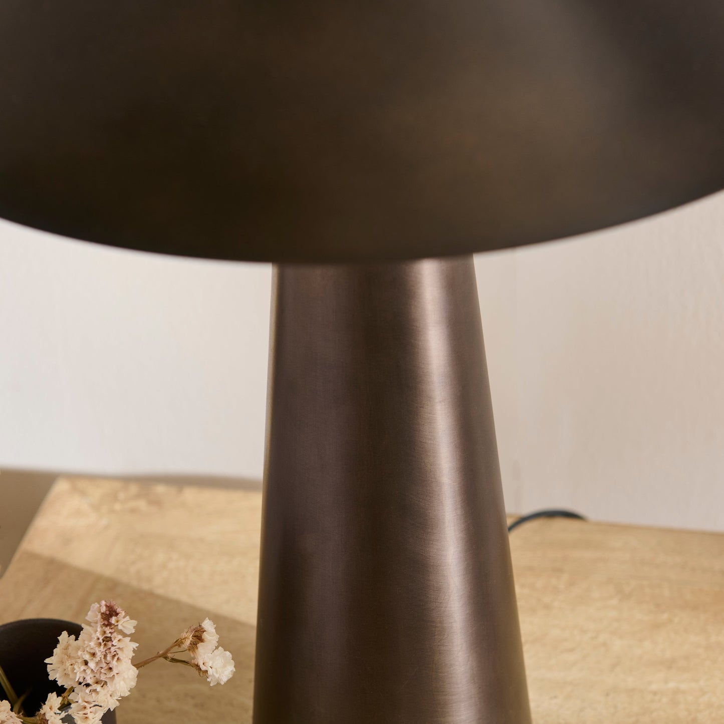 Brockhill 51cm Metal Table Lamp - Bronze - Laura James