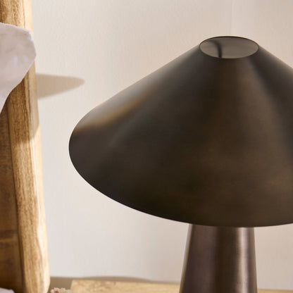 Brockhill 51cm Metal Table Lamp - Bronze - Laura James