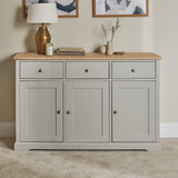 Chatsworth Sideboard - 130cm - Linen Grey - Laura James