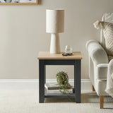 Chatsworth Side Table - Slate Grey - Laura James 