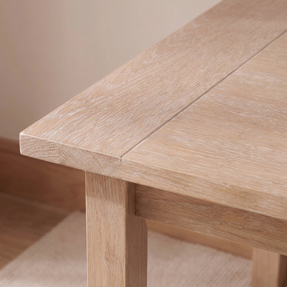 Lowell Whitewash Oak Desk - Whitewash Top - Laura James 