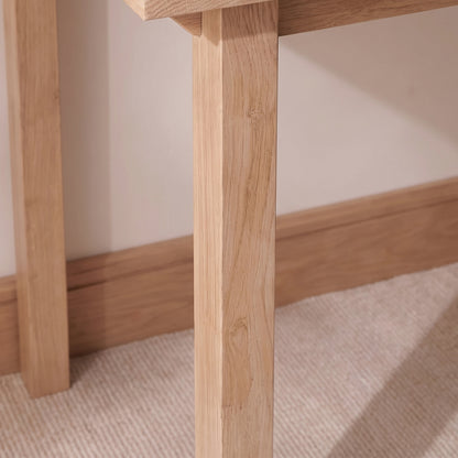 Lowell Whitewash Oak Desk - Whitewash Top - Laura James 