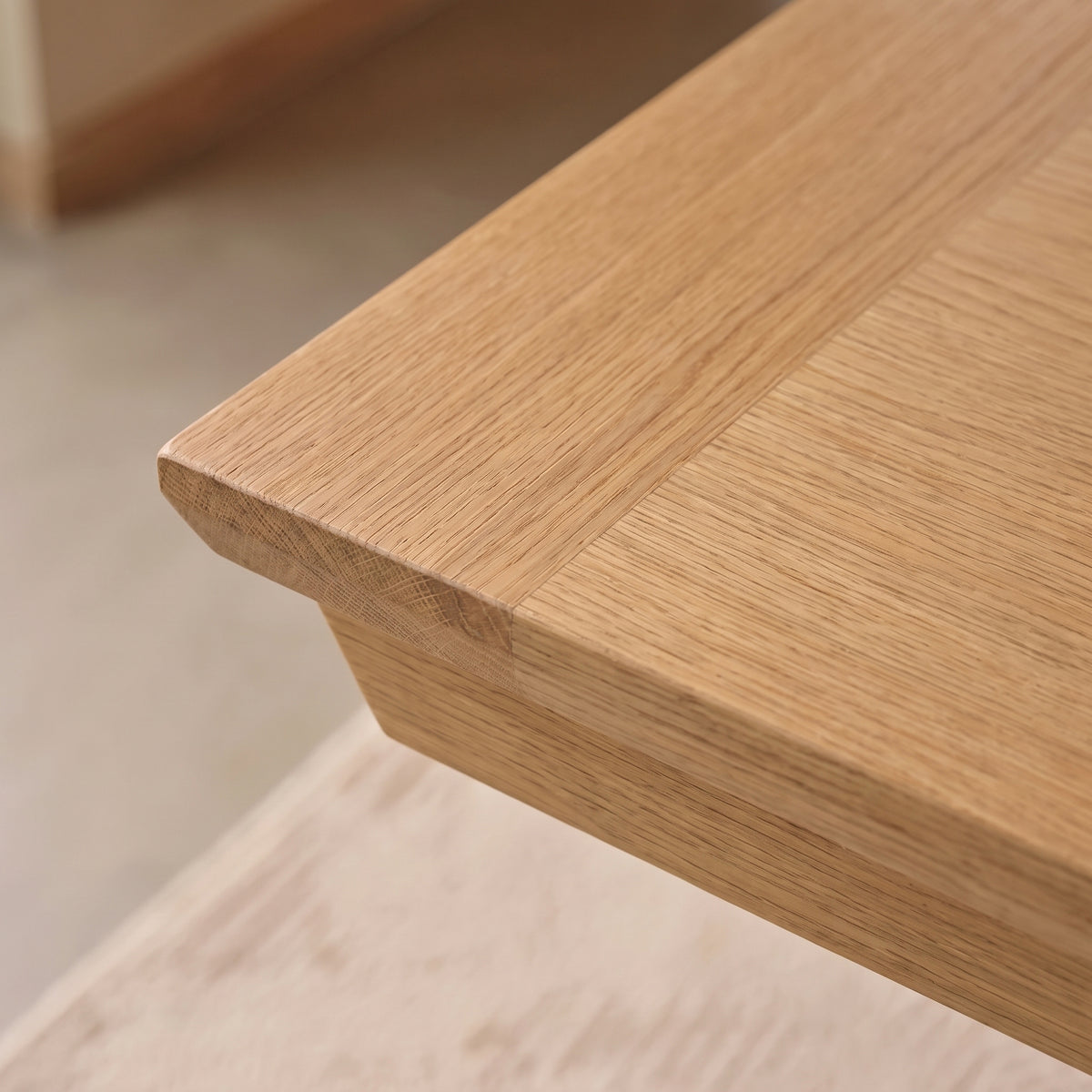 Sabina 160-240cm Pale Oak Extending Dining Table Set - 8 Seater - Ella Pale Oak Carver Chairs - Laura James 
