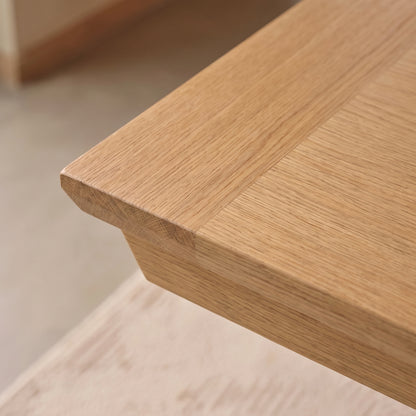 Sabina 160-240cm Pale Oak Extending Dining Table Set - 8 Seater - Ella Pale Oak Carver Chairs - Laura James 