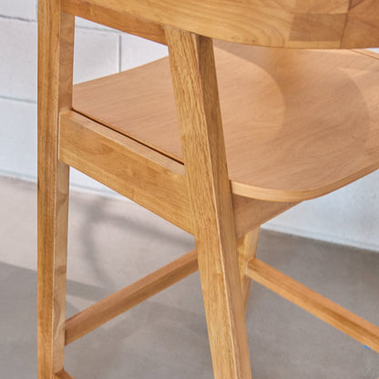 Ella Classic Oak Bar Stool - Laura James 