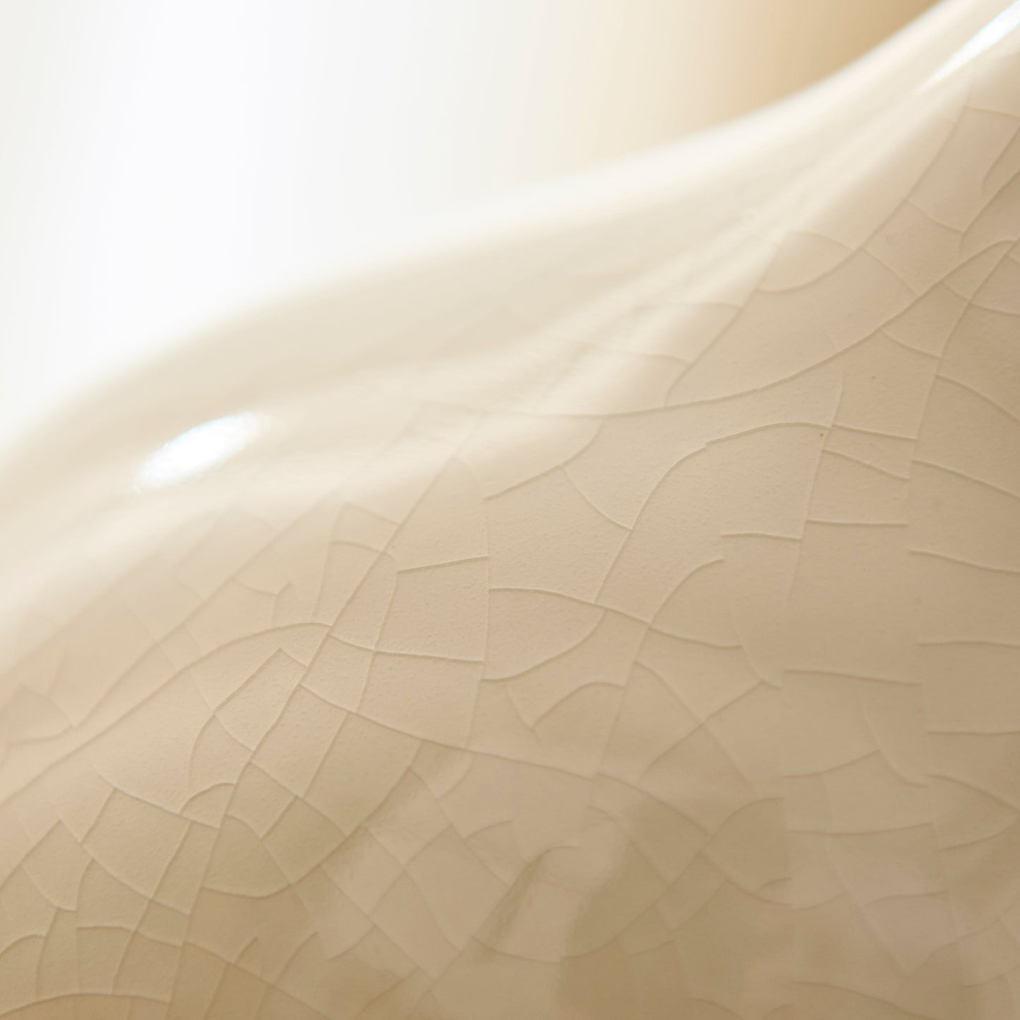 Cali 10cm Ceramic Bird Ornament - Off White - Laura James