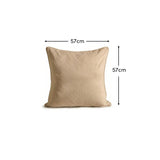 Camber 57x57cm Outdoor Scatter Cushion Cover - Off White with Sand Piping - Laura James