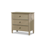 Cambrie 75cm 3 Drawer Chest of Drawers - Oatmeal - Laura James 