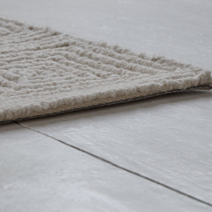Camden Natural Wool Rug - 120x170cm - Laura James