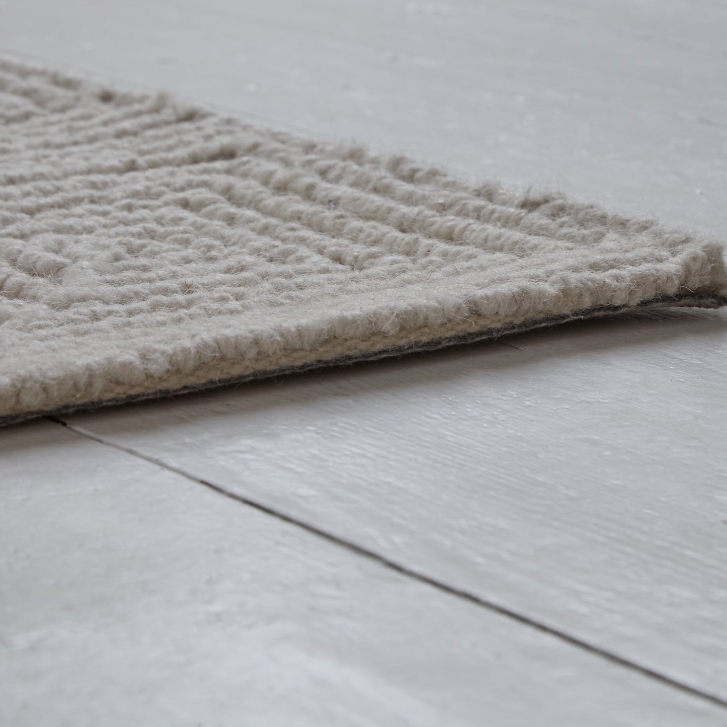 Camden Natural Wool Rug - 200x290cm - Laura James