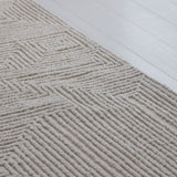 Camden Natural Wool Rug - 200x290cm - Laura James