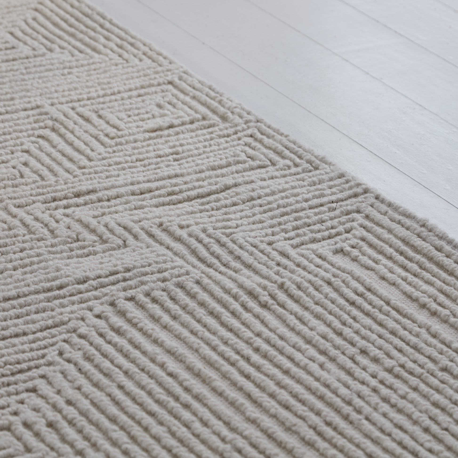 Camden Natural Wool Rug - 160x230cm - Laura James