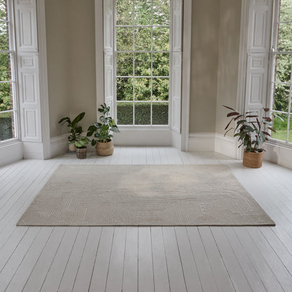 Camden Natural Wool Rug - 200x290cm - Laura James