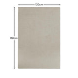 Camden Natural Wool Rug - 120x170cm