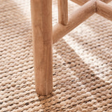 Carter Whitewash Round Side Table - Laura James 