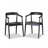 Carter Carver Chair - Black Oak - Laura James