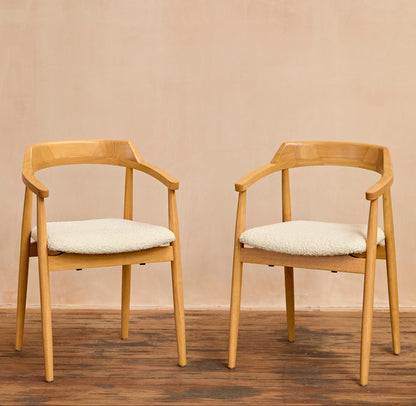 Carter_Dining_Armchair_Set_of_2_Pale_Oak_Off_White_Boucle_Seat-2 - Laura James