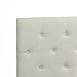 Cavill Fabric Double Size Bed - Grey