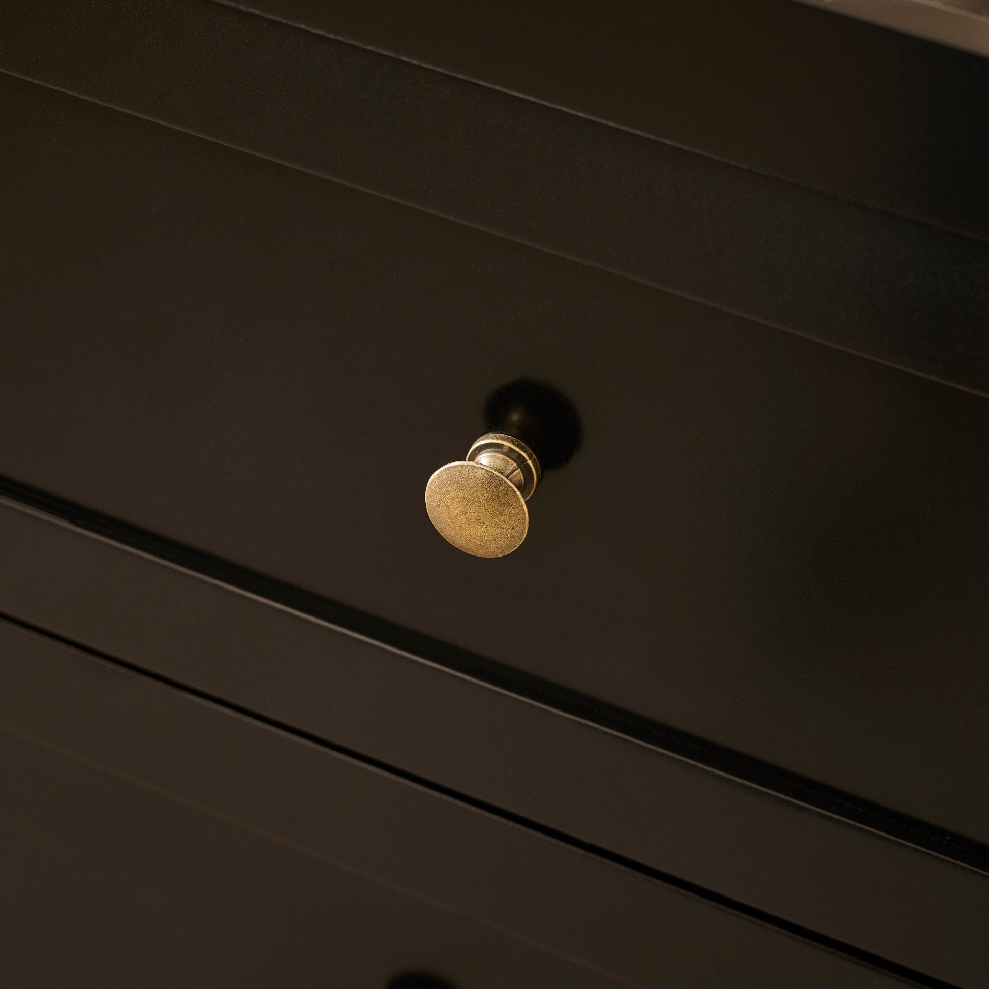 Charlie 6 Drawer Chest of Drawer - Noir Black - Laura James 