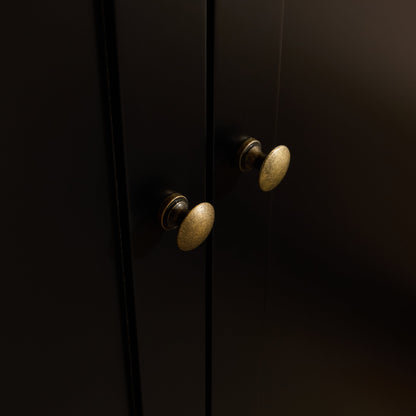 Charlie Double Wardrobe - Black - Laura James