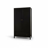 Charlie Double Wardrobe - Black - Laura James
