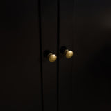 Charlie 3 Door Wardrobe - Black - Laura James