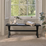 Charlotte 3 Seater Dining Bench - Black Oak - Laura James 