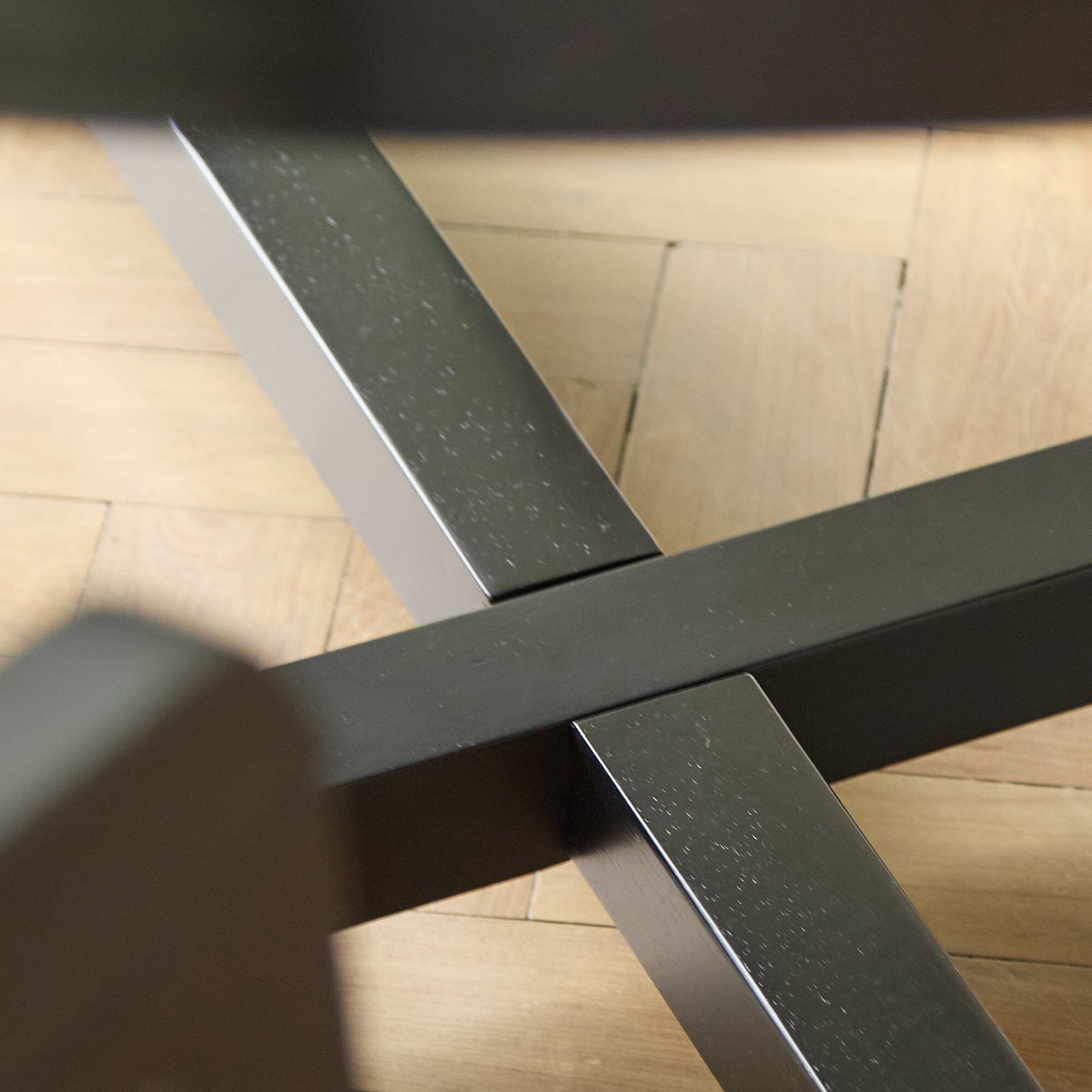 Charlotte Black Oak Round Dining Table - Laura James